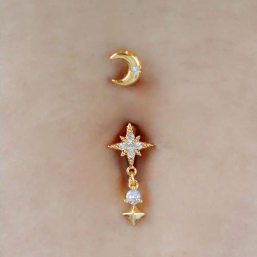 Bohemian belly Botton ring N623